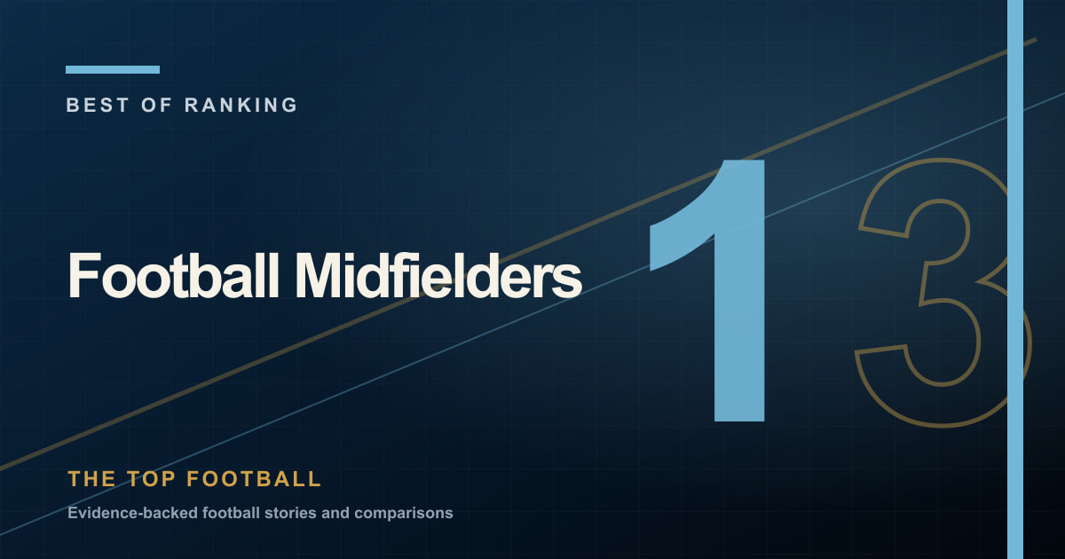 Football Midfielders Ranked editorial cover