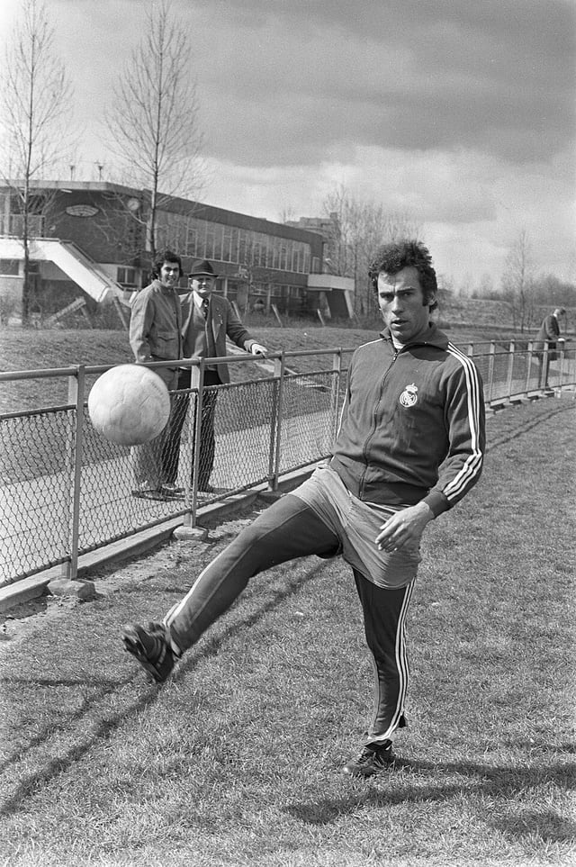 Amancio football portrait