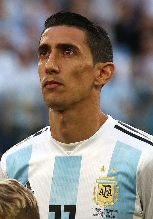 Ángel Di María football portrait