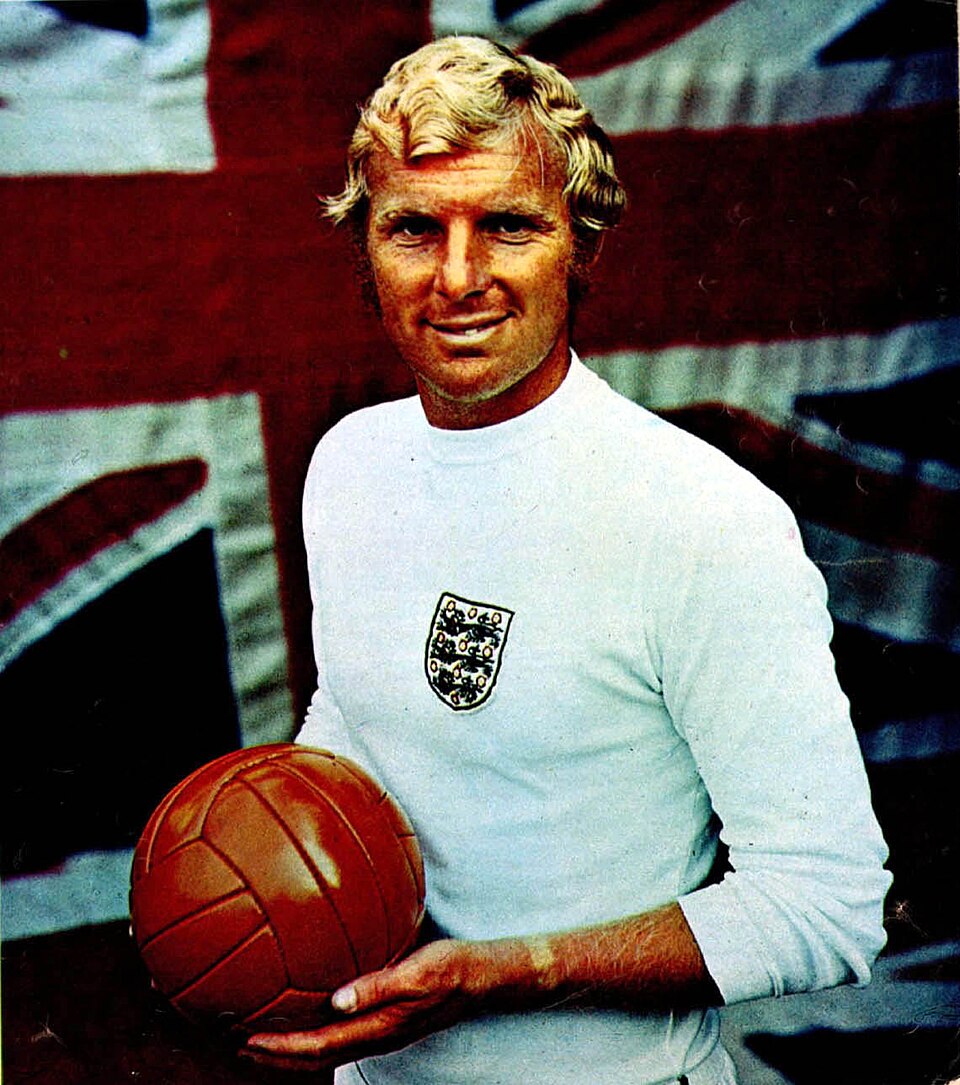 Bobby Moore football portrait