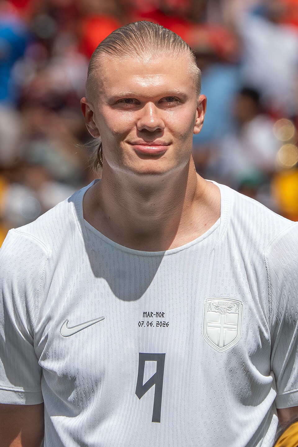 Erling Haaland football portrait