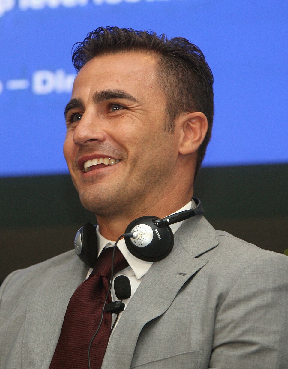 Fabio Cannavaro football portrait