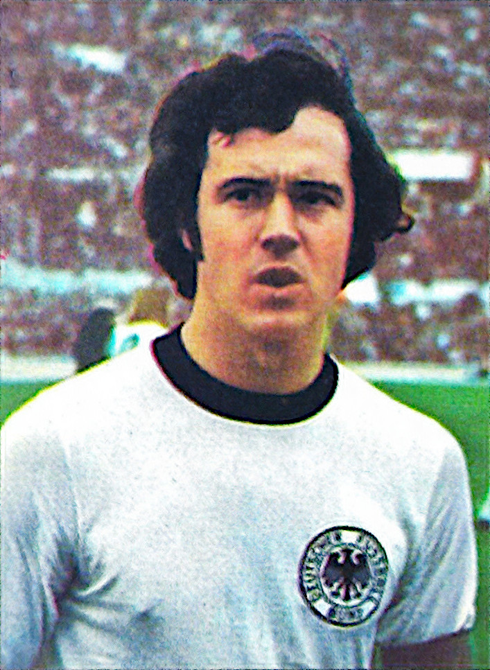 Franz Beckenbauer football portrait