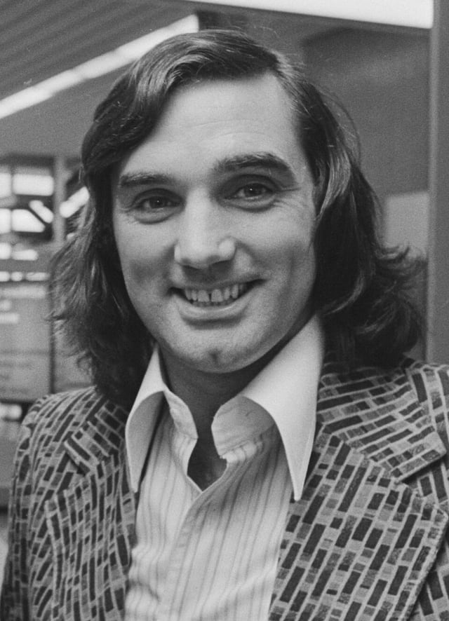 George Best football portrait