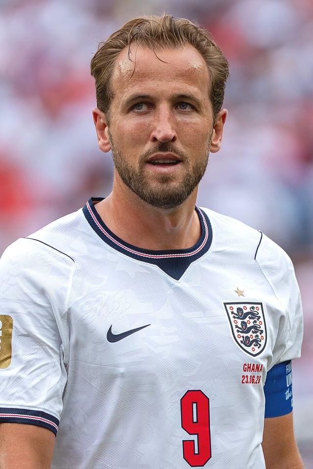 Harry Kane football portrait