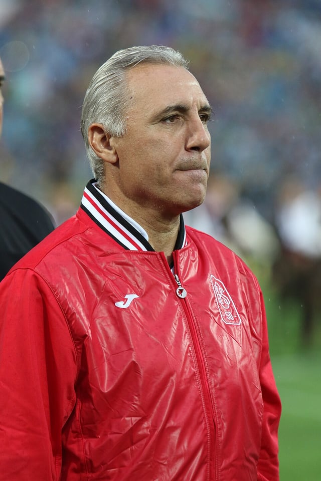 Hristo Stoichkov football portrait