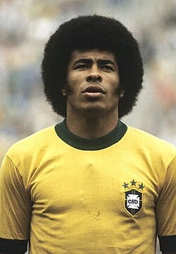 Jairzinho football portrait