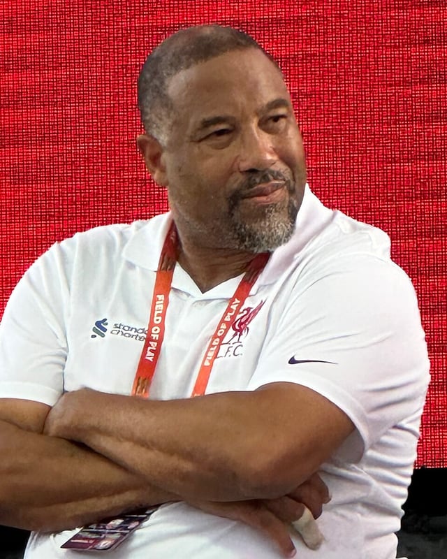John Barnes football portrait