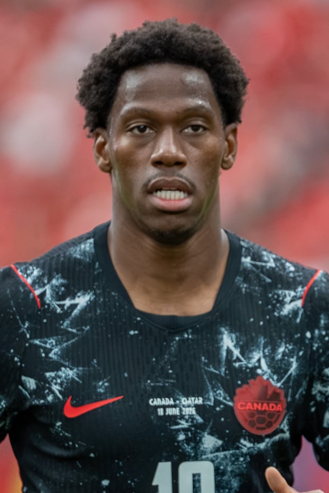 Jonathan David football portrait