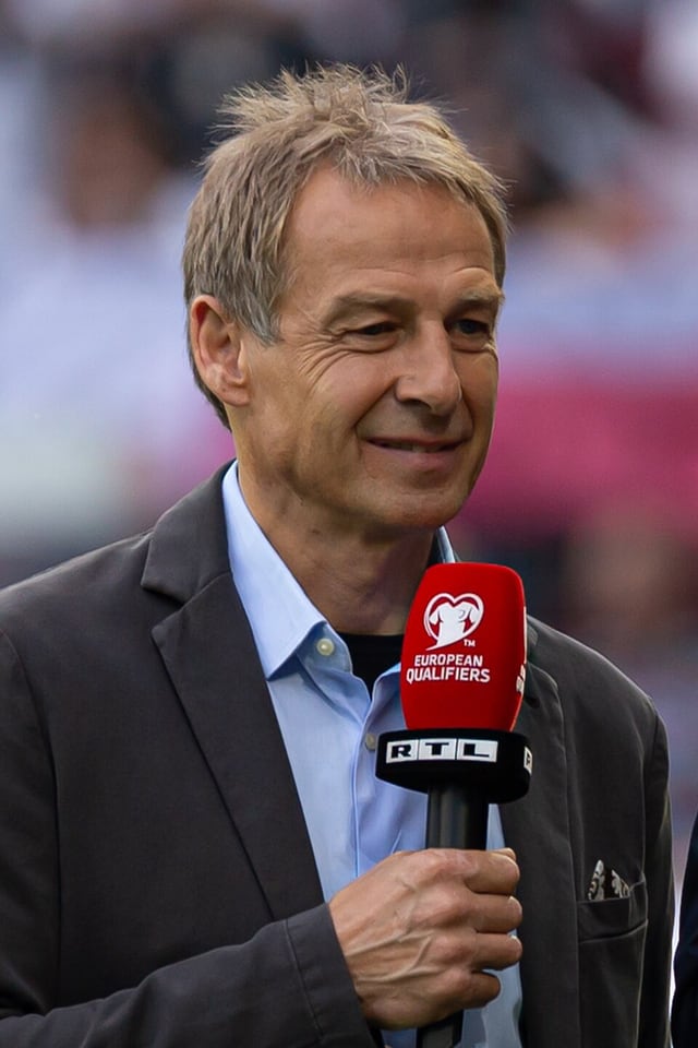 Jürgen Klinsmann football portrait