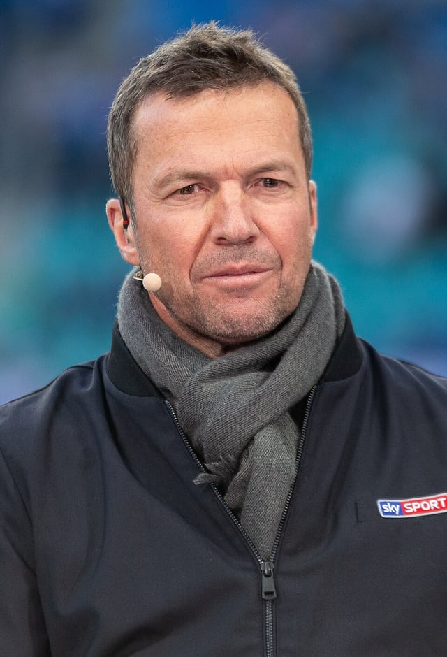 Lothar Matthäus football portrait