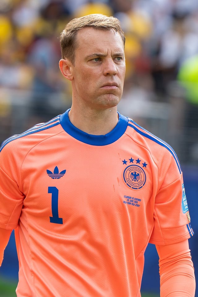 Manuel Neuer football portrait
