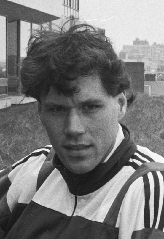 Marco van Basten football portrait