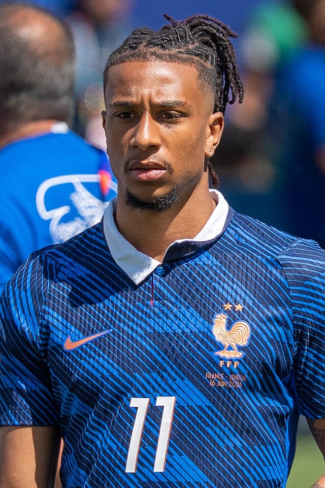 Michael Olise football portrait