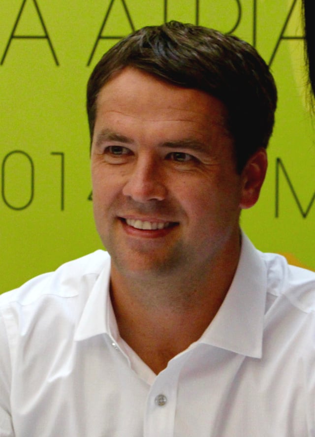 Michael Owen football portrait