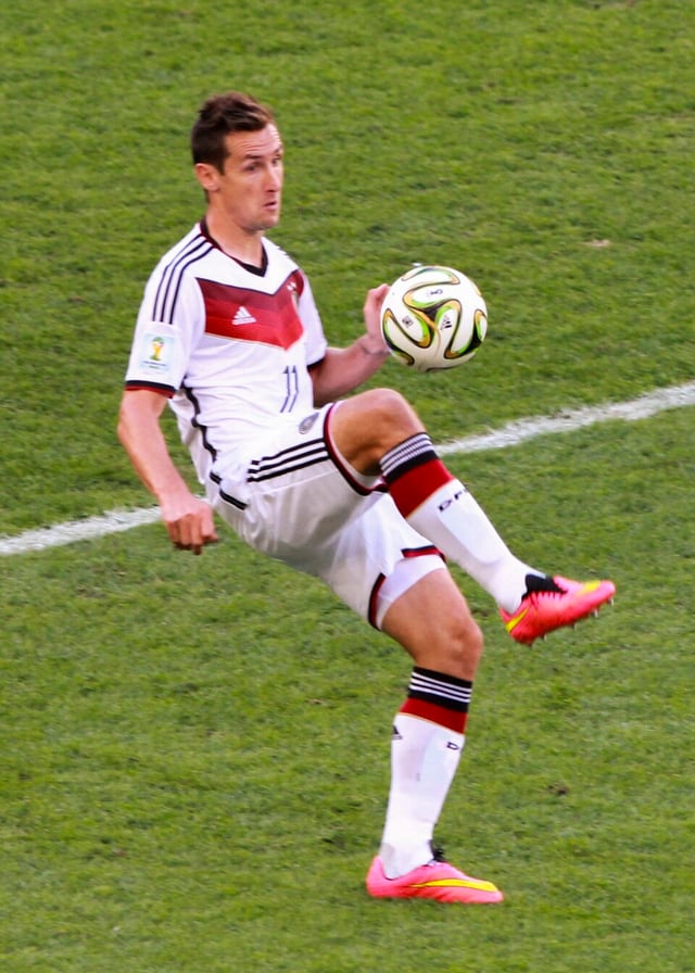 Miroslav Klose football portrait