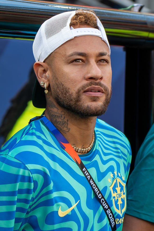 Neymar football portrait