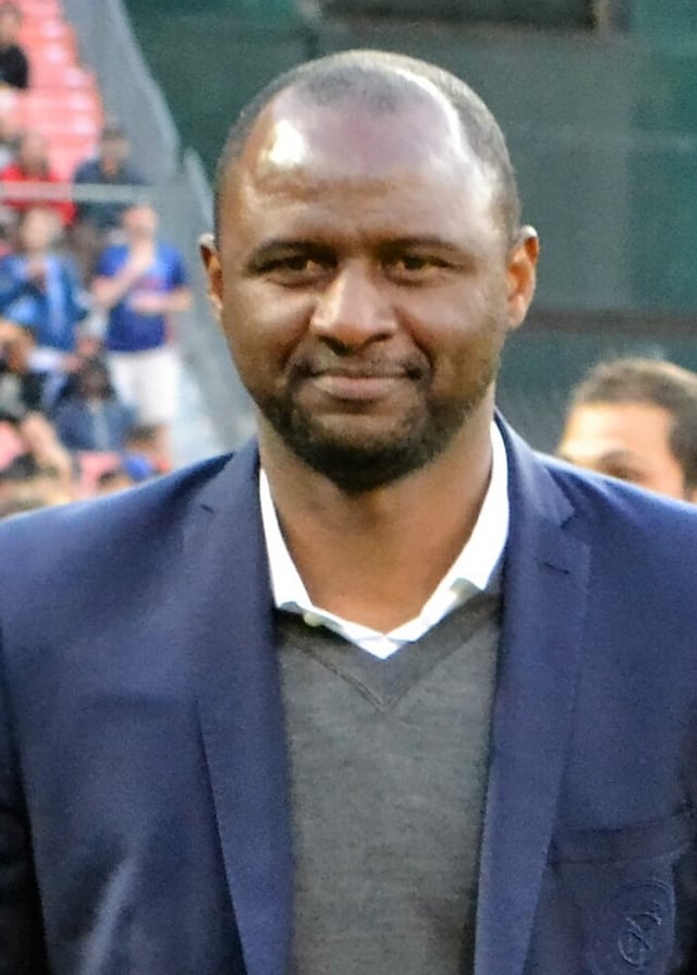 Patrick Vieira football portrait