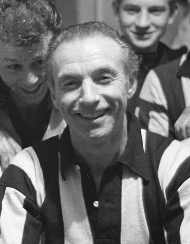 Stanley Matthews football portrait
