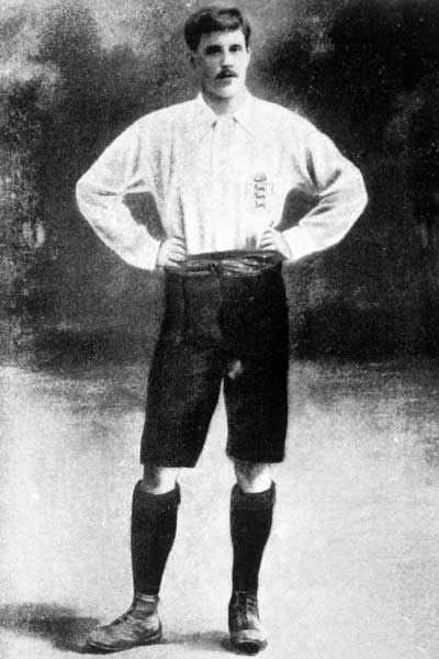 Vivian Woodward football portrait