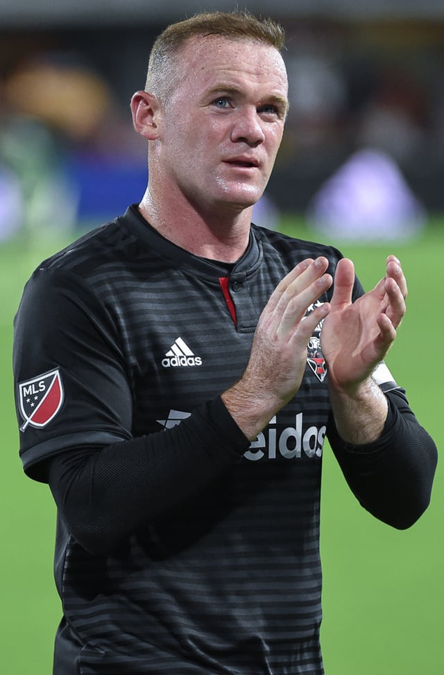 Wayne Rooney football portrait