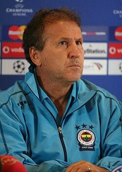Zico football portrait